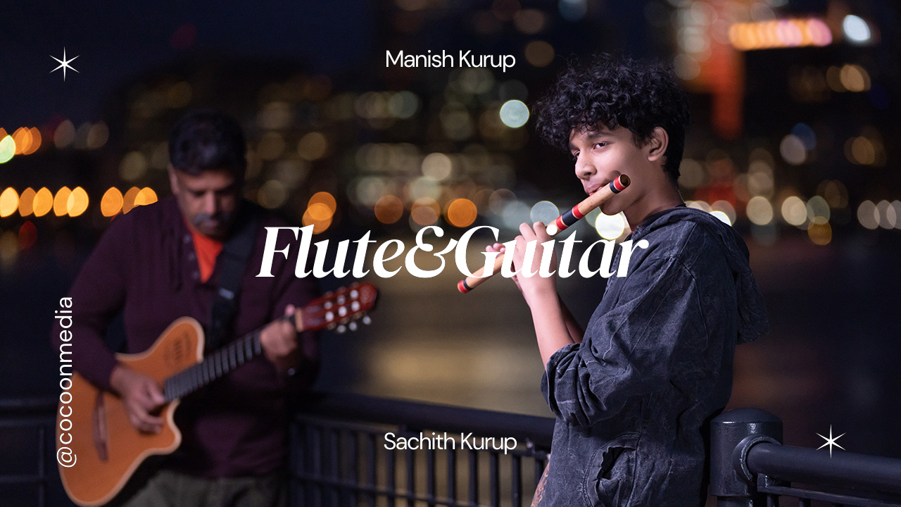 Flute guitar cover music video production by Cocoon Media